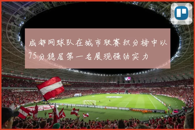成都网球队在城市联赛积分榜中以75分稳居第一名展现强劲实力
